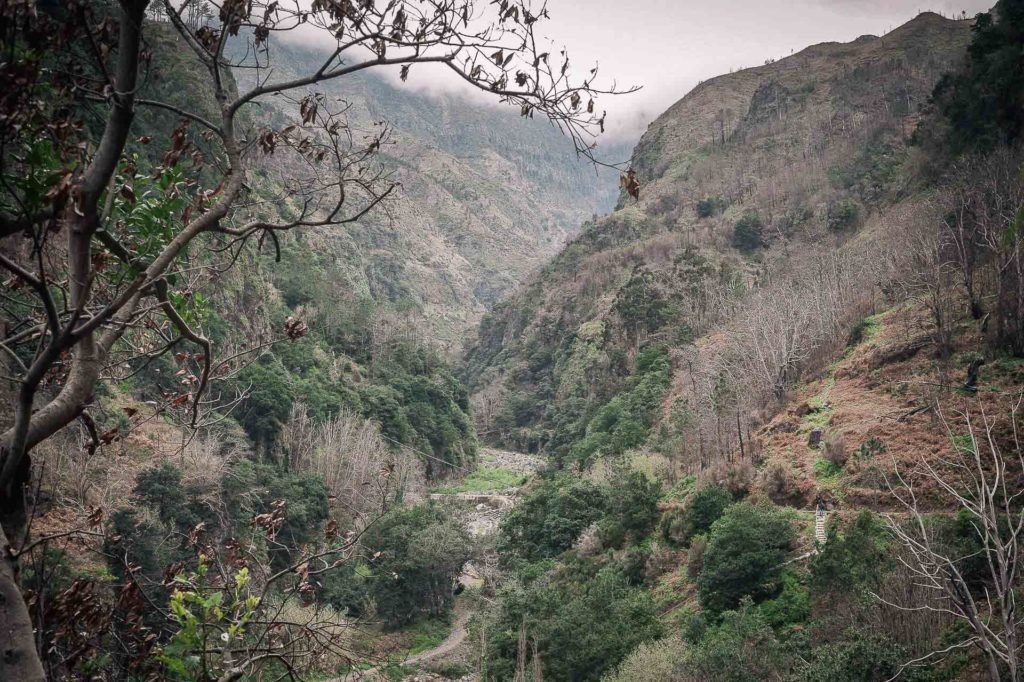 Mountains and valley